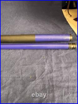 McDermott Pool Billiard Classic Cue White/Blue/Black, GSE Pool Cue Blue & Case