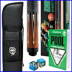 McDermott Pool Billiard Deluxe Cue Kit 4 Items Included AUTHORIZED DEALER