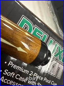 McDermott Pool Billiard Deluxe Cue Kit 4 Items Included AUTHORIZED DEALER