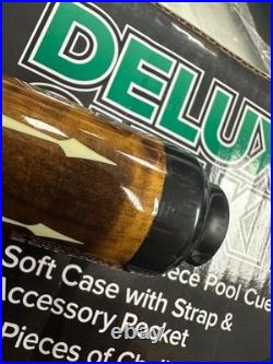 McDermott Pool Billiard Deluxe Cue Kit 4 Items Included AUTHORIZED DEALER