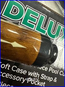 McDermott Pool Billiard Deluxe Cue Kit 4 Items Included AUTHORIZED DEALER