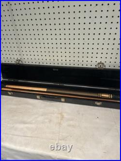 McDermott Pool Cue 19 Oz Joint Vintage Billiard Cue In Huebler Case 58