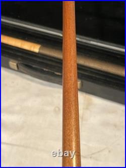 McDermott Pool Cue 19 Oz Joint Vintage Billiard Cue In Huebler Case 58