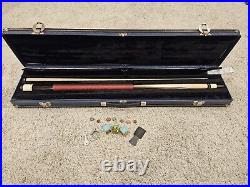 McDermott Pool Cue C6 Vintage 1980-'84, great condition, with hard lockable case