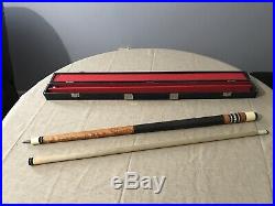 McDermott Pool Cue D-Series Vintage 1984-1990 Model # D-8 With Case And Chalk