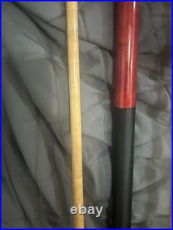 McDermott Pool Cue D-series D1 RED! Very Good Condition