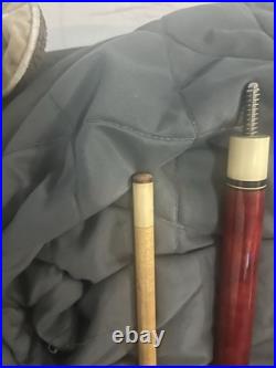 McDermott Pool Cue D-series D1 RED! Very Good Condition