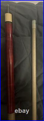 McDermott Pool Cue D-series D1 RED! Very Good Condition