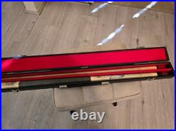 McDermott Pool Cue EL-1 Wolf Doughty Art with Hard Case 19oz