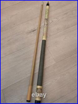 McDermott Pool Cue EL-1 Wolf Doughty Art with Hard Case 19oz