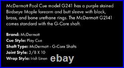 McDermott Pool Cue G241