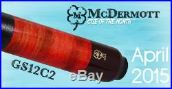 McDermott Pool Cue GS12C2 G-Core shaft Cue of the month April 2015