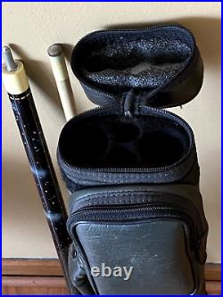 McDermott Pool Cue Lucky Series #190Z & Joe Porper's Classic Case holds 2 sticks