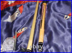 McDermott Pool Cue Rare Vintage Special Edition'90-'92 Pink D-11/23 Rolls Good