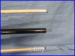 McDermott Pool Cue Set with one Shaft Standard Taper and One Shaft Pro Taper