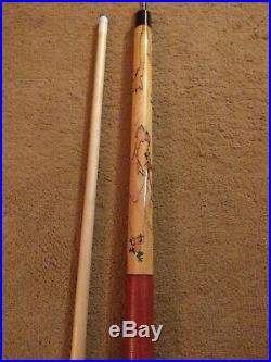 McDermott Pool Cue Tree Frog with Vintage Case