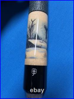McDermott Pool Cue Used By Wes Spencer Mint Condition Collectors Cue