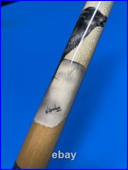 McDermott Pool Cue Used By Wes Spencer Mint Condition Collectors Cue