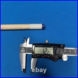 McDermott Pool Cue Used GS 11 With New Taom Pro-Fusion Tip 12.22mm Tip