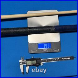 McDermott Pool Cue Used GS 11 With New Taom Pro-Fusion Tip 12.22mm Tip