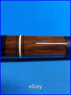 McDermott Pool Cue Vintage Custom Pool Cue 3/8x 10 With Rosewood Butt And Stitched