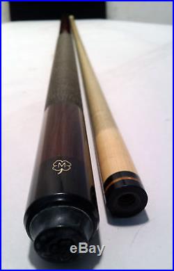 McDermott Pool Cue With Black CaseMaster Leather Case Used