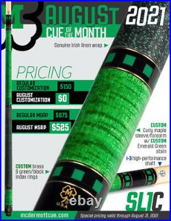 McDermott Pool Cue With One G-CORE Shaft. AUGUST 2021 CUE OF THE MONTH