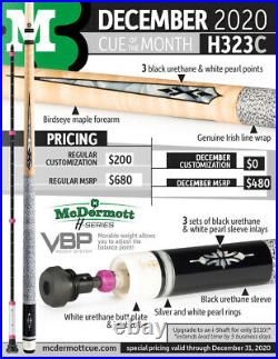 McDermott Pool Cue With One G-CORE Shaft. DECEMBER 2020 CUE OF THE MONTH