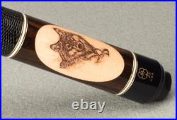 McDermott Pool Cue With One G-CORE Shaft. G320A Embossed Lizard Leather Wrap McDermott Pool Cue With One G-CORE Shaft. G320A Embossed Lizard Leather Wrap