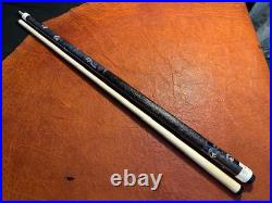 McDermott Pool Cue With One Maple Shaft MAY 2024 CUE OF THE MONTH Leather Upgrade