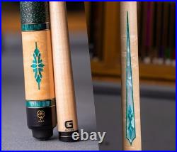 McDermott Pool Cue with One G-CORE Shaft. MARCH 2026 CUE OF THE MONTH
