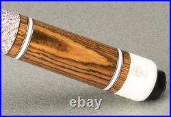 McDermott Pool Cue with One G-Core Shaft. Model G224. Linen Wrap. Case Included