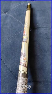 McDermott Rusty Wallace #2 NASCAR Pool Cue Genuine Series Cracked Finish McDermott Rusty Wallace #2 NASCAR Pool Cue Genuine Series Cracked Finish