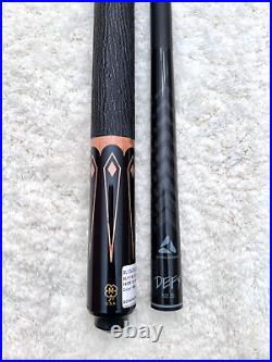 McDermott SL13 Pool Cue with 12.5mm DEFY Carbon Shaft, FREE HARD CASE (Shark Wrap)