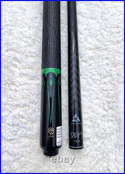 McDermott SL13 Pool Cue with 12.5mm DEFY Carbon Shaft, FREE HARD CASE (Shark Wrap)