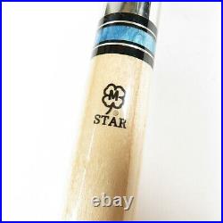 McDermott SP3 Star Series Blue and Grey Pearl Inlays 2-piece Pool Cue