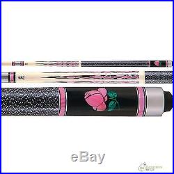 McDermott SP9 Star Pearl Pool Cue Pink Rose withFREE CASE