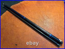 McDermott Select Series Pool Cue With Defy Carbon Shaft. Model SL13 Blue Stained