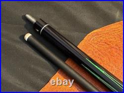 McDermott Select Series Pool Cue With Defy Carbon Shaft Model SL13 Green Stained