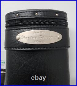 McDermott Shooters Collection 1x2 Billiard Pool Cue Stick 1B/2S Oval Hard Case