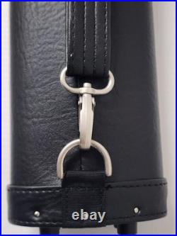 McDermott Shooters Collection 1x2 Billiard Pool Cue Stick 1B/2S Oval Hard Case