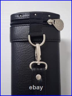 McDermott Shooters Collection 1x2 Billiard Pool Cue Stick 1B/2S Oval Hard Case