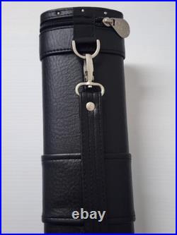 McDermott Shooters Collection 1x2 Billiard Pool Cue Stick 1B/2S Oval Hard Case