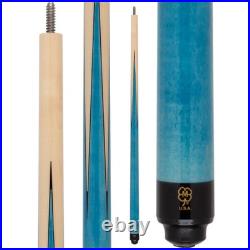 McDermott Sky Blue Sneaky Pete Pool Cue Maple Shaft. Free 1x1 Case