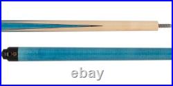 McDermott Sky Blue Sneaky Pete Pool Cue Maple Shaft. Free 1x1 Case