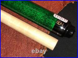 McDermott Sneaky Pete Pool Cue. Model GSP2 Green Stained
