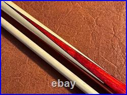 McDermott Sneaky Pete Pool Cue. Model GSP2 Red Stained