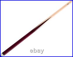 McDermott Star Hustler S69 Claret Red/Natural Points Pool/Billiard Cue Stick