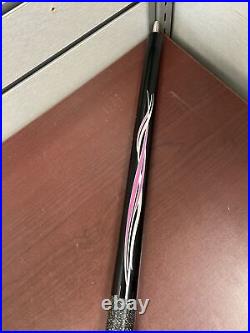 McDermott Star Pool Billiard Cue with Wrap Pink & Black