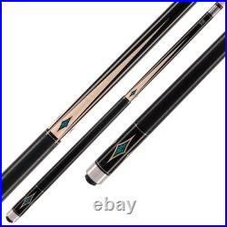 McDermott Star Pool Cue Stick S17 Black 18 19 20 21 oz With FREE SOFT CASE